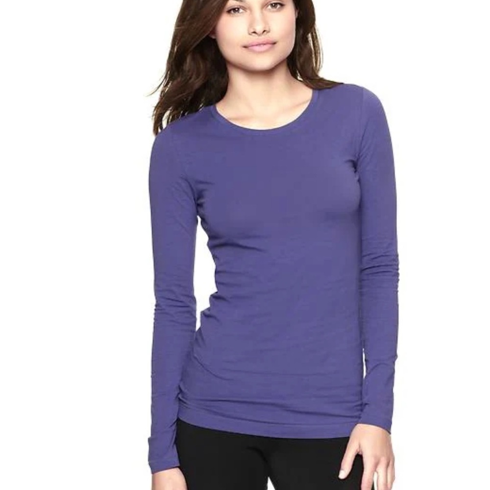 Fruit of the Loom Women's Long Sleeve Top in Blue